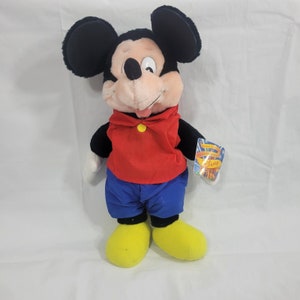 Applause The Enchantment Of Disney 15&quot; Mickey Mouse Plush Standing Vintage 80s
