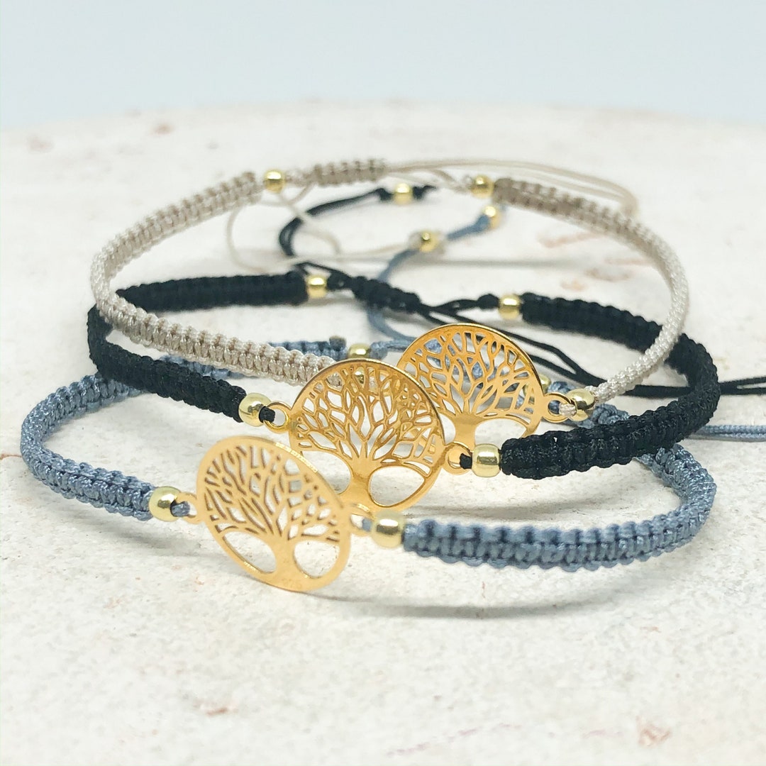 Bracelet With Tree of Life 925 Sterling Silver Bracelet Tree - Etsy
