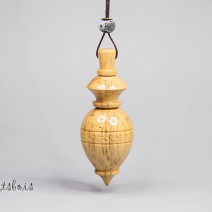 Pendule de radiesthésie en bois de Buis ( France )