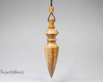Teak wood dowsing pendulum (India)