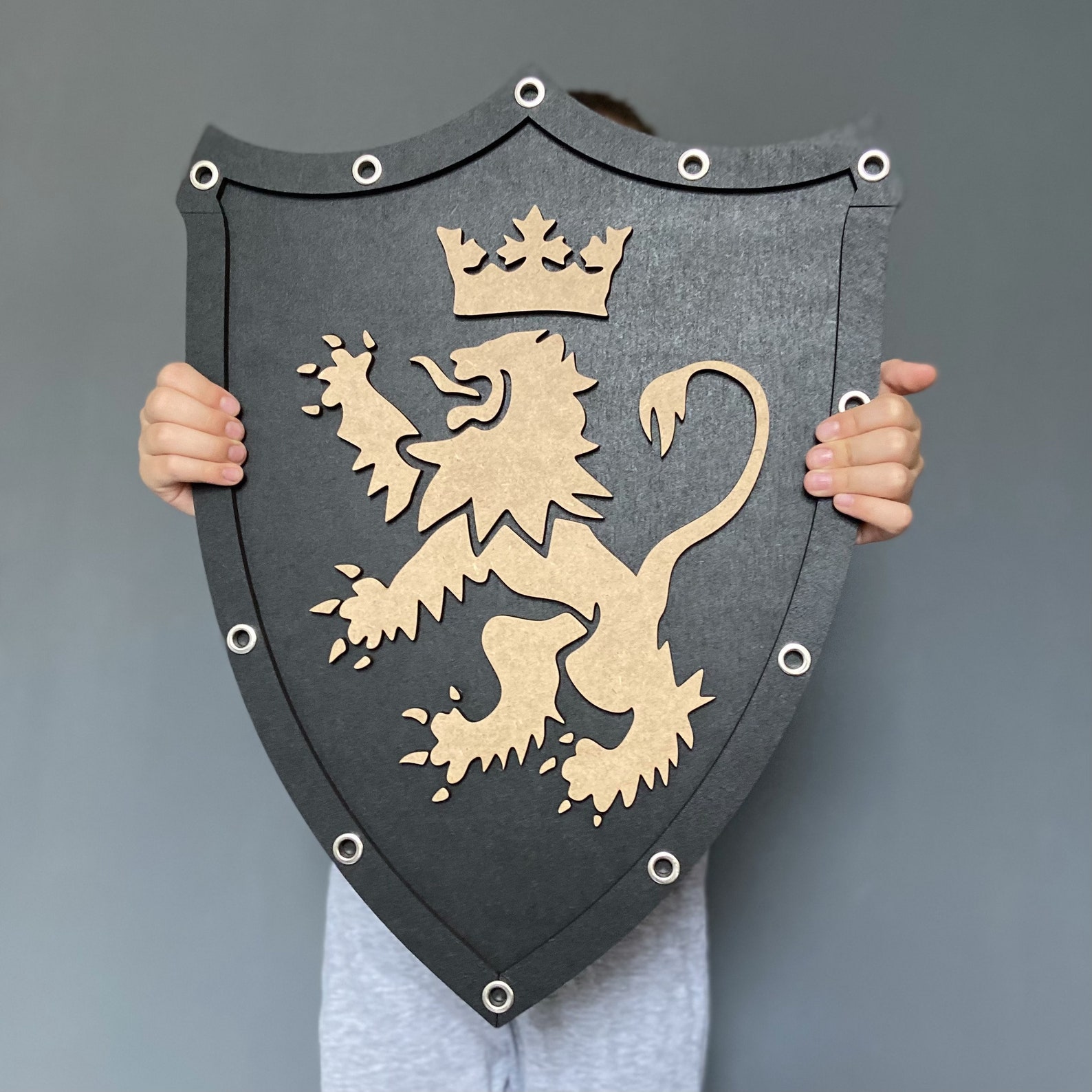 Wooden shield for kids Outdoor toys for toddlers Gift for Etsy