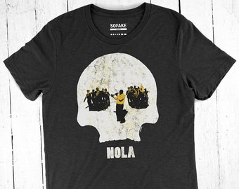 nola skull t-shirt