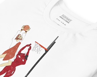 jesus dunks on the devil t-shirt