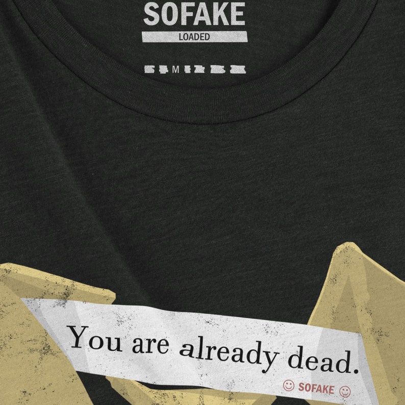 existential fortune cookie t-shirt image 3