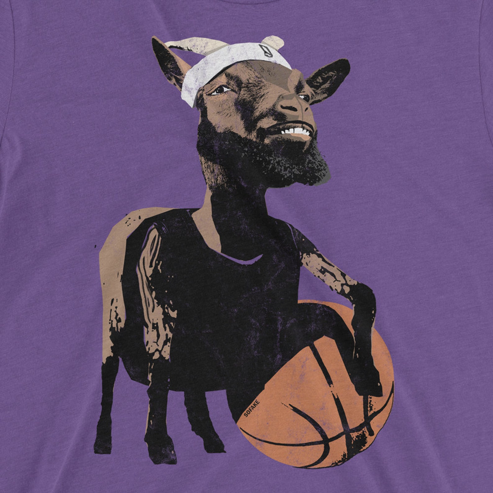 Basketball Goat Tshirt Etsy