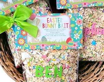 Easter Bunny Bait, Easter Bunny Bait, Easter Bunny Food, Kids Easter Gifts, Easter Basket Stuffers, Easter Favors, Magic Bunny Bait