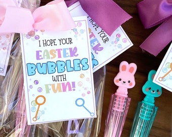 Easter Bubbles, Easter Basket Stuffers, Kids Easter Gifts, Kids Easter Party Favors, Easter Classroom Gifts, Easter Class Favors, Toddler
