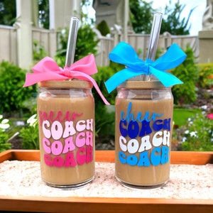 Coach Gifts, Gift for Coach, Personalized Coach Tumbler, Cheer Coach Gift, Soccer Coach, Volleyball Coach, Sports Coach Tumbler