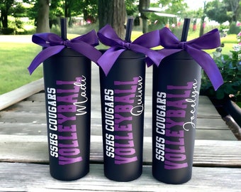 Volleyball Gifts, Volleyball Team Gifts, Volleyball Team, Volleyball Tumbler, Team Volleyball, Custom Volleyball, Girls Volleyball