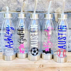 Sports Water Bottle Personalized, Sports Water Bottle, Volleyball