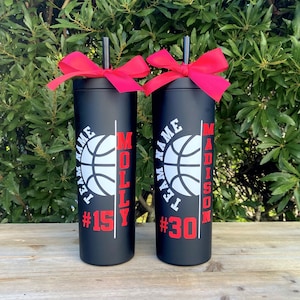 Girls Basketball Gifts, Basketball Tumbler, Girls Basketball, Basketball Tumbler, Basketball Team, Girl Basketball Gifts