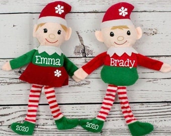 blank plush elves