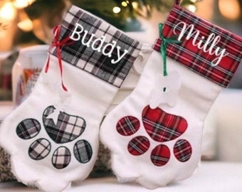 Dog Stocking, Cat Stocking, Pet Stocking, Personalized Pet Stocking, Christmas Stockings for Dog, Christmas Stockings for Cat, Pet Stockings