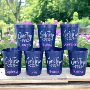 Personalized Cups, Party Cups, Girls Weekend Cups, Stadium Cups, Girls Weekend, Stadium Cups Personalized, Stadium Cups Name