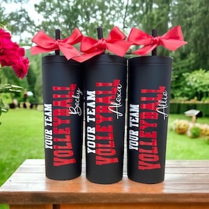 Volleyball Gifts, Volleyball Team Gifts, Volleyball Team, Volleyball Tumbler, Team Volleyball, Custom Volleyball, Girls Volleyball