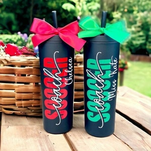 Soccer Coach Gifts, Soccer Coach, Soccer Coach Tumbler, Gift for Soccer Coach, Personalized Coach Gifts, Team Gift Soccer