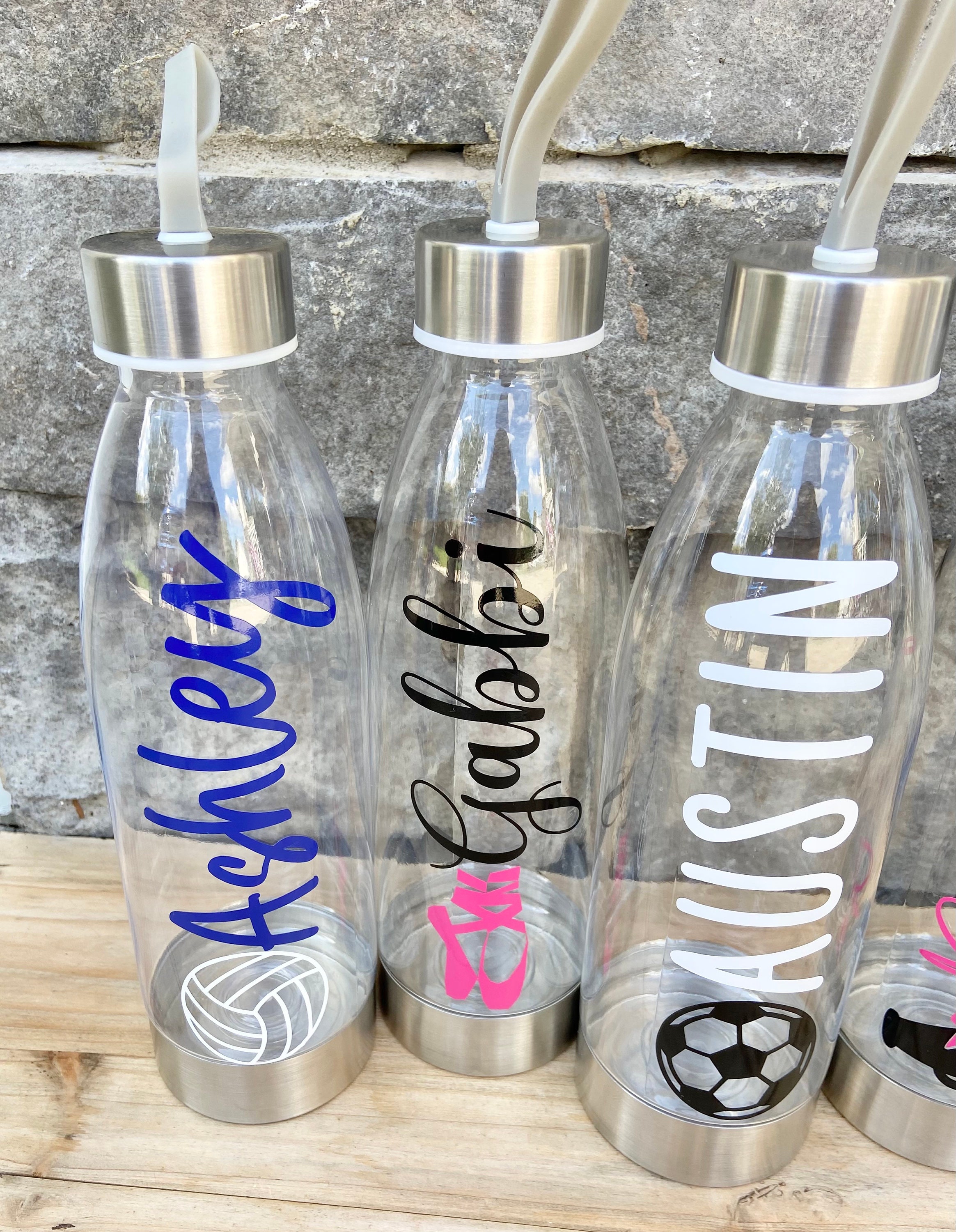Sports Water Bottle, Basketball, Football, Soccer, Volleyball, Pop