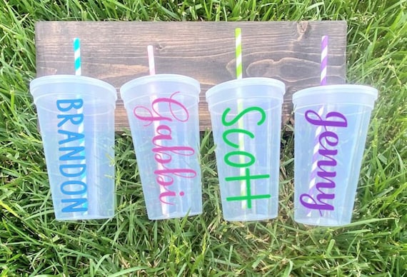 Personalized Cups, Personalized Party Cups, Plastic Cups