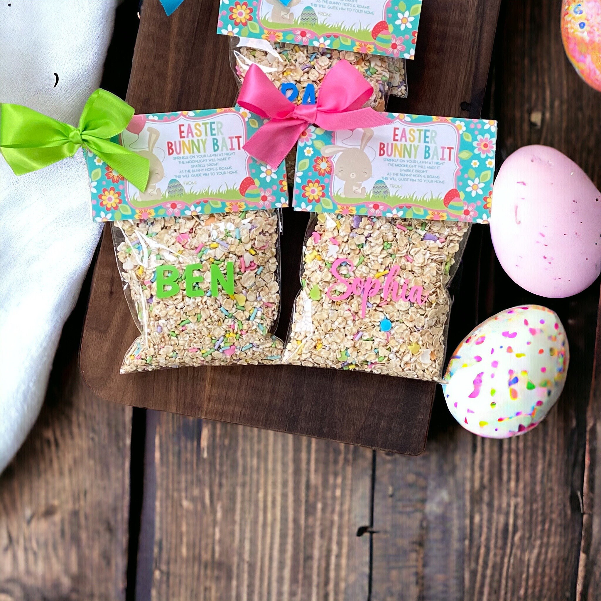 Easter Bunny Bait, Easter Bunny Bait, Easter Bunny Food, Kids Easter Gifts, Easter Basket Stuffers, Easter Favors, Magic Bunny Bait