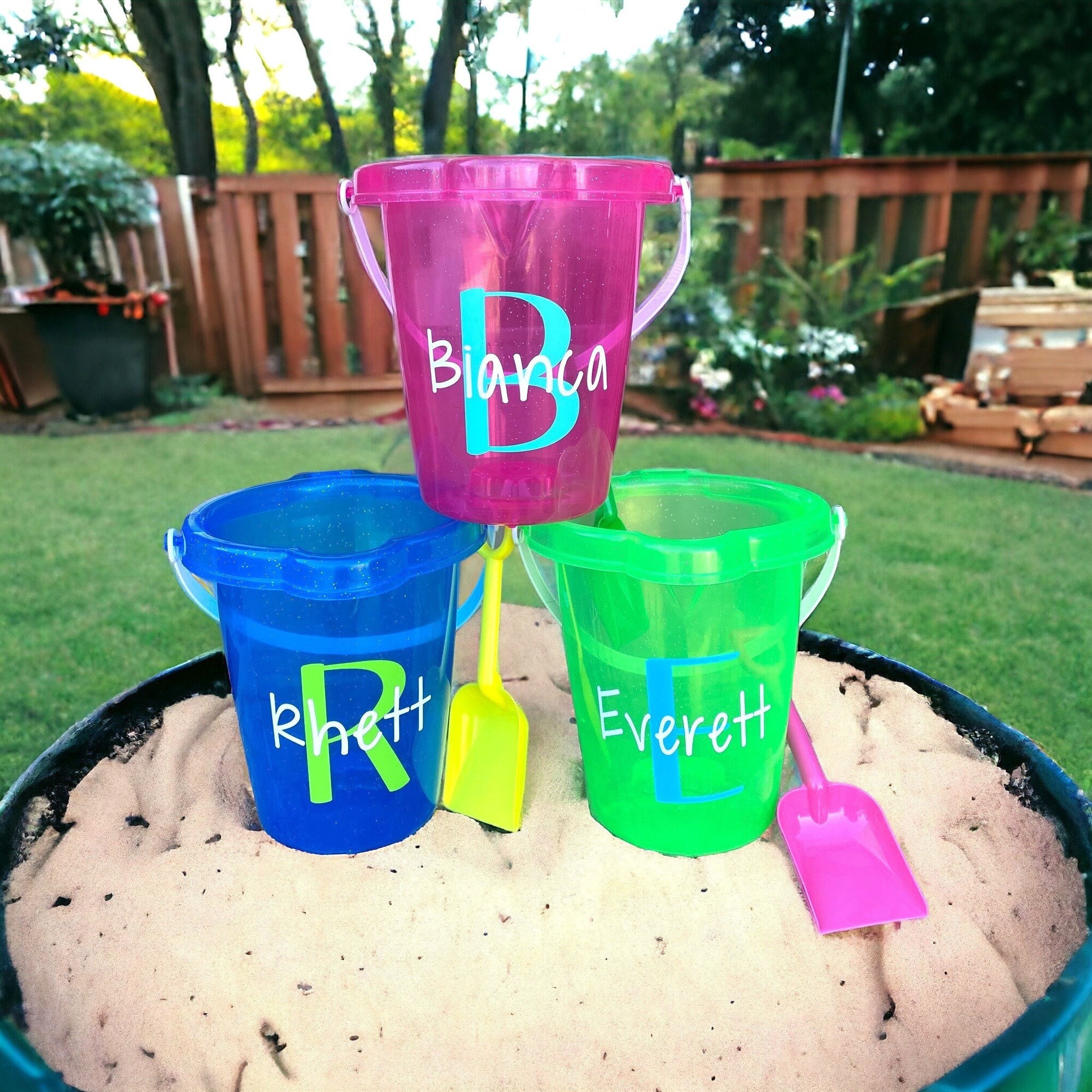 Children's beach buckets deals