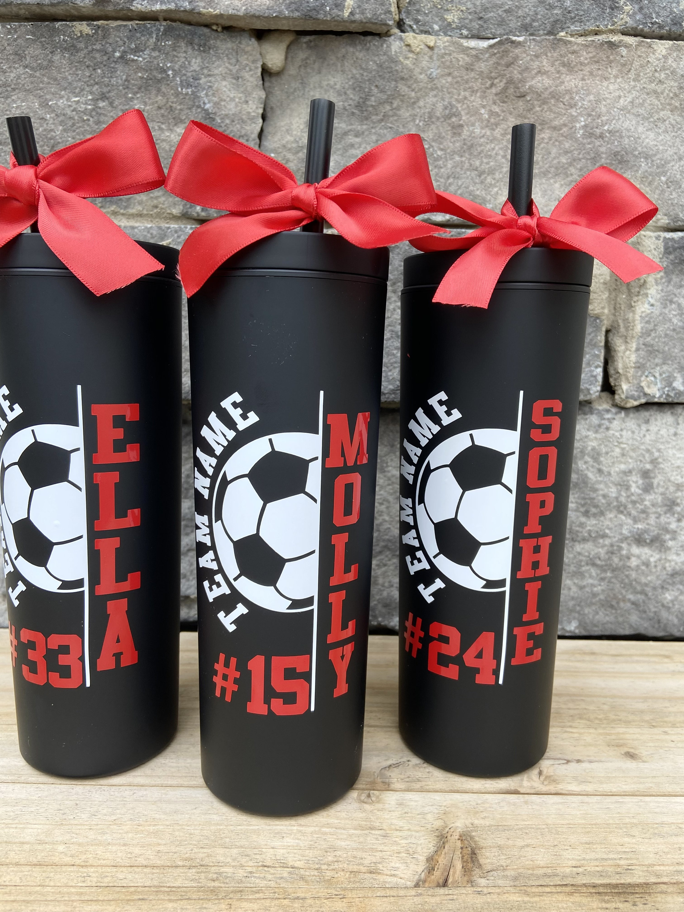 Soccer Tumbler Soccer Gifts Soccer Team Gifts Girls Soccer Etsy