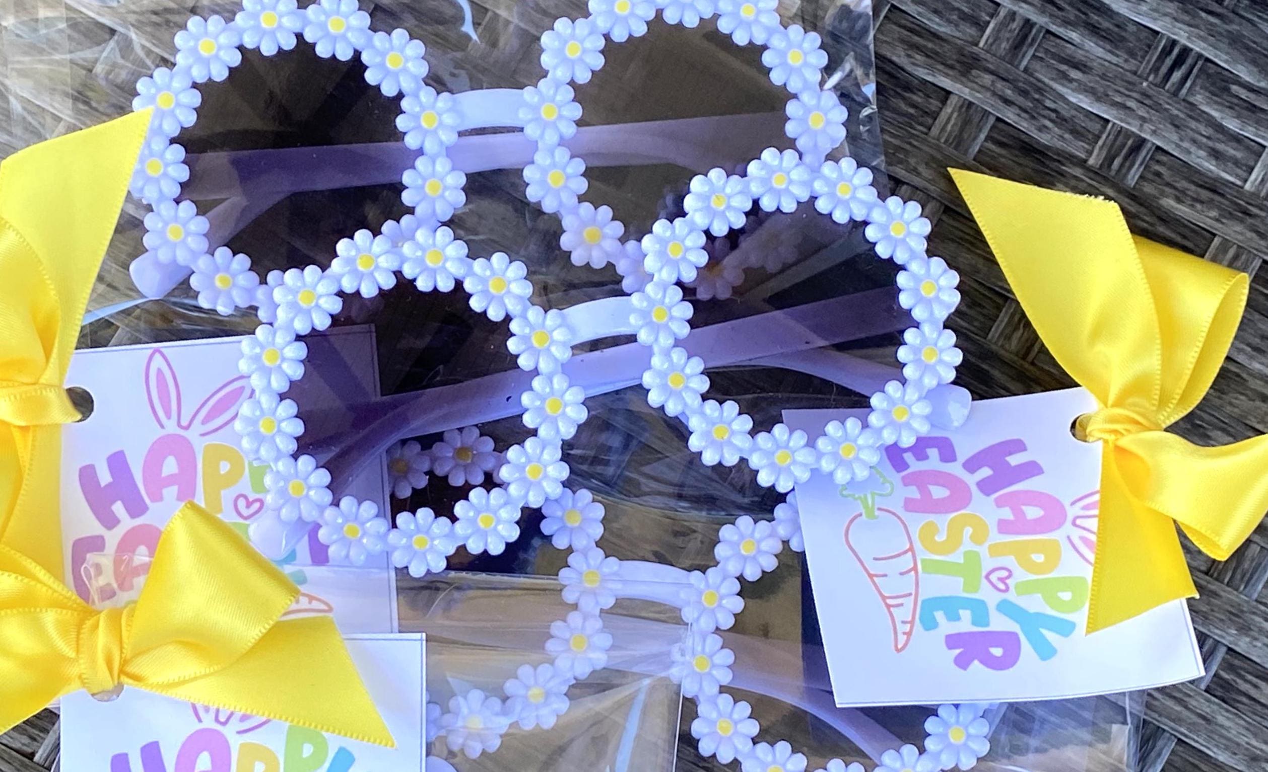 Girls Easter Gifts, Easter Basket Stuffers, Daisy Sunglasses, Easter Gifts for Toddlers, Easter Party Favors for Girls, Toddler Sunglasses