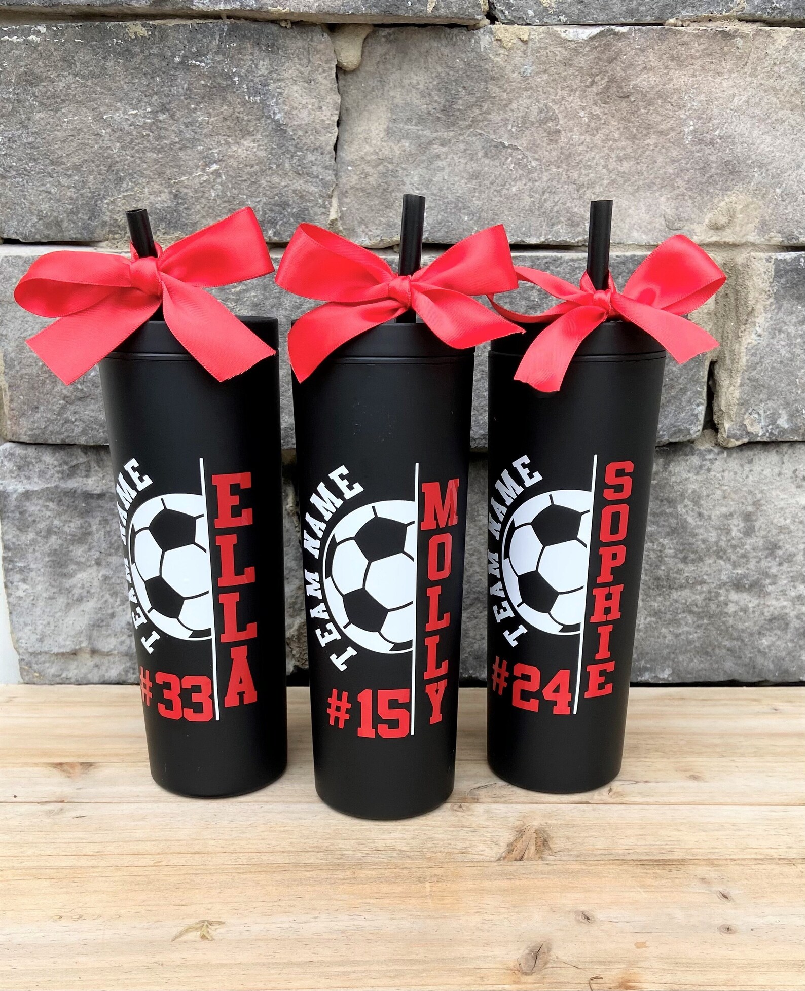 Soccer Tumbler Soccer Gifts Soccer Team Gifts Girls Soccer Etsy