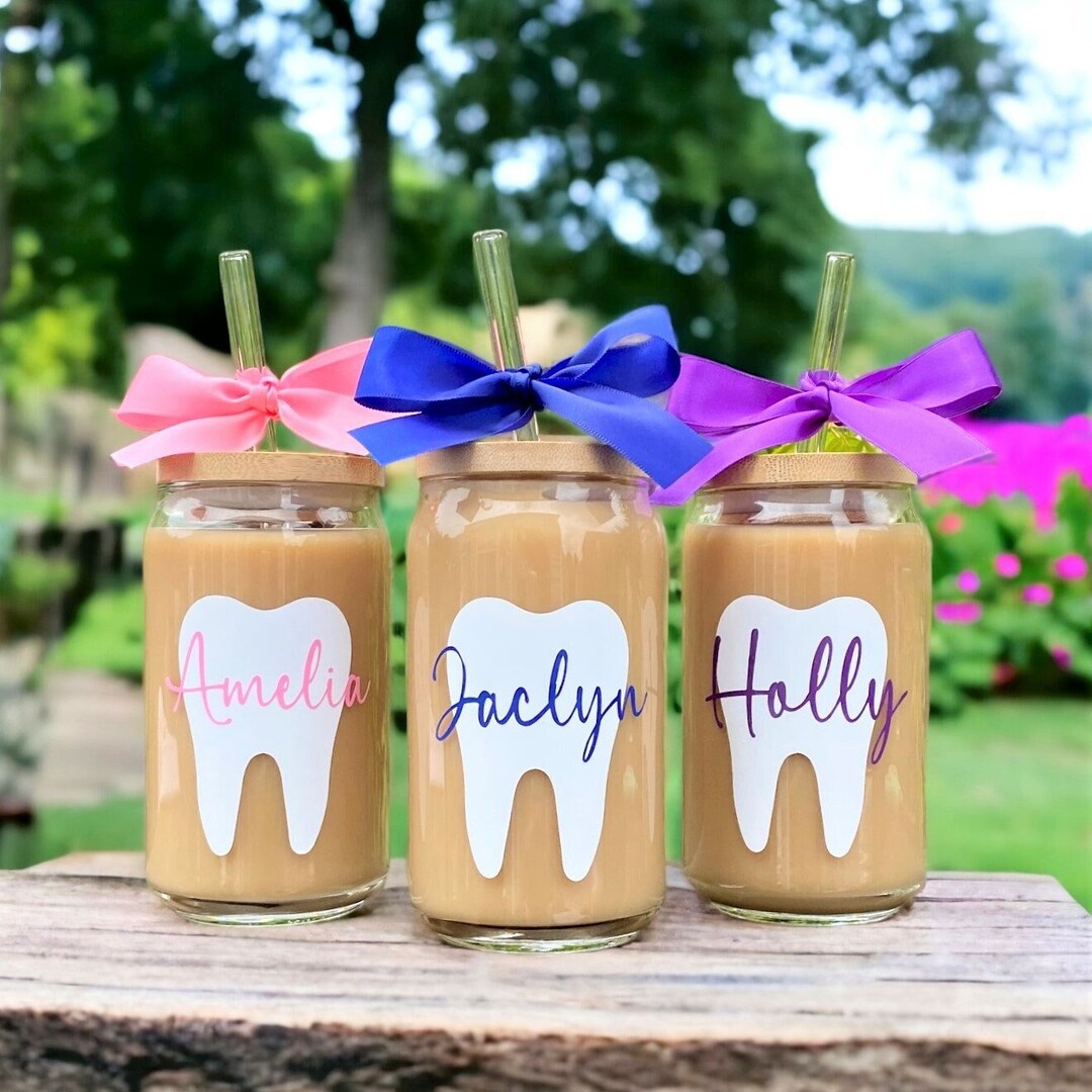 Gift for Dentist, Dental Assistant Gift, Dentist Wine Glass, Dental