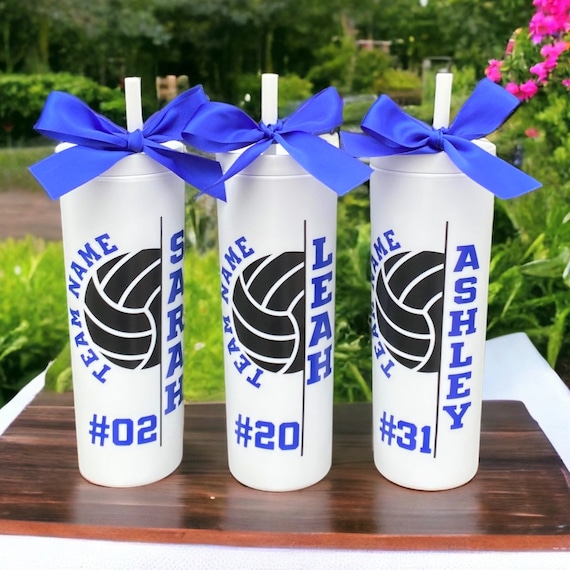 Volleyball Tumbler Personalized, Volleyball Coach Gift, Mom Gift