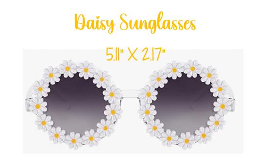 Girls Easter Gifts, Easter Basket Stuffers, Daisy Sunglasses, Easter Gifts for Toddlers, Easter Party Favors for Girls, Toddler Sunglasses