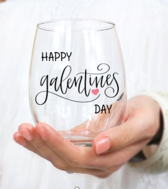 Galentines Day Wine Glass, Galentines Day Gifts, Friends Valentine, Best  Friend Valentines, Friends Valentine, Galentine, Galentine's Day 