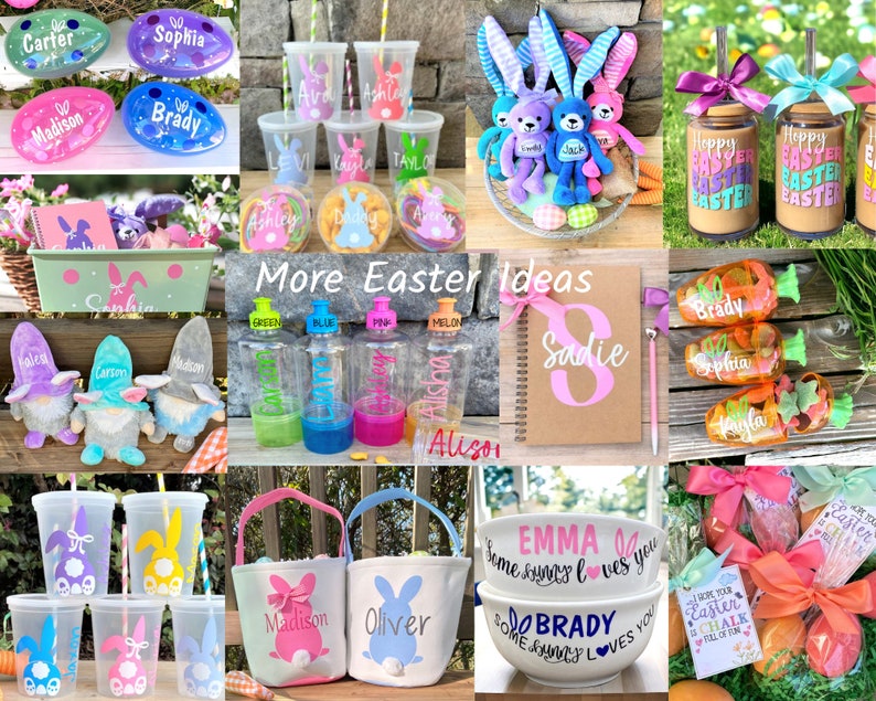 Copas de Pascua para niños, Rellenos de cestas de Pascua, Decoración de Pascua, Taza de agua para niños, Decoración de Pascua, Favores de fiesta de Pascua, Regalos de Pascua para niños imagen 3