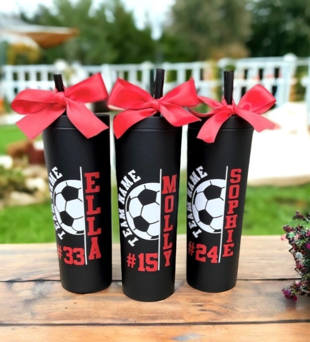Soccer Tumbler, Soccer Gifts, Soccer Team Gifts, Girls Soccer Gifts