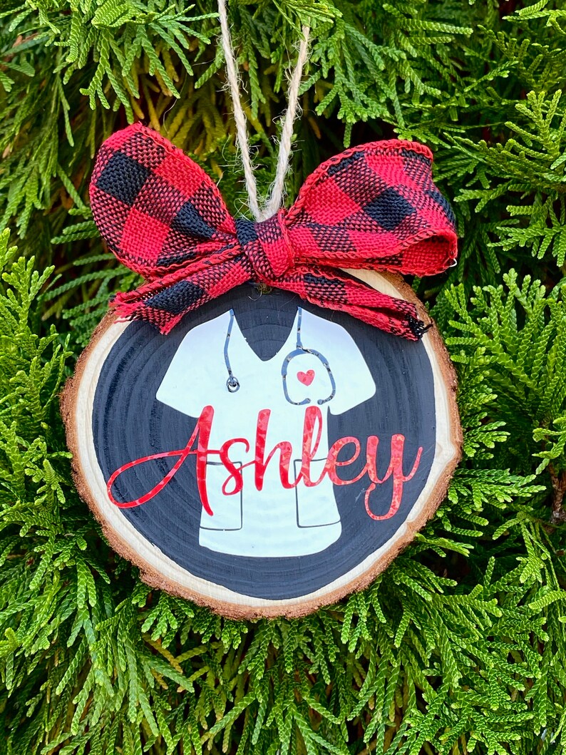 Nurse Ornament Nurse Ornament 2022 Gift for Nurse Christmas Etsy Christmas Gifts For A Nurse