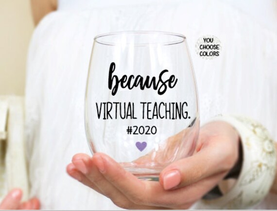 Teacher gifts teachers of all things birthday christmas gift idea wine glass