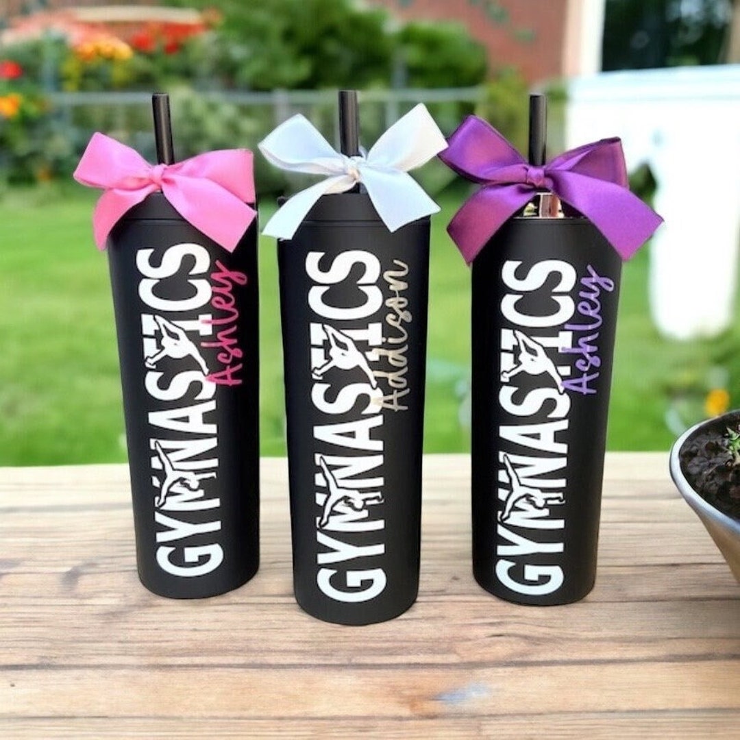Gymnastics Tumbler, Gymnastics Gifts, Gymnastics Team Gifts, Girls