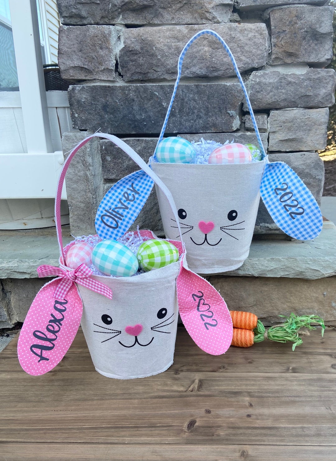 Personalized Easter Bucket, Easter Basket Personalized, Easter Basket