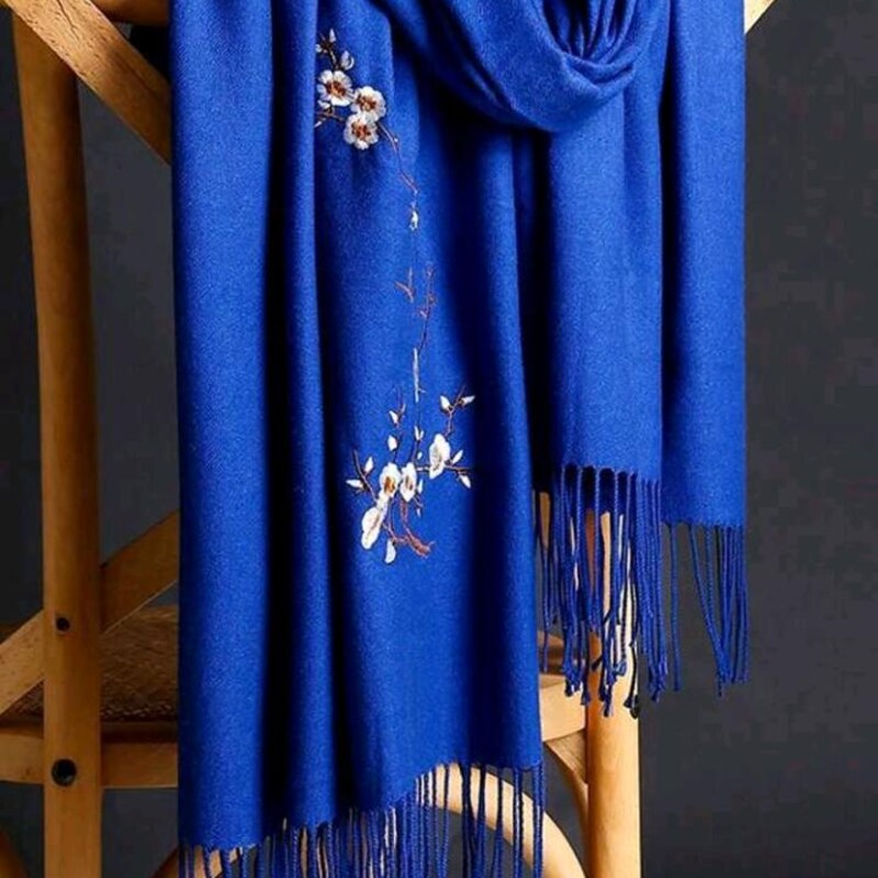 New! Marfa Lights Suede Breast Collar Royal Blue main image 1