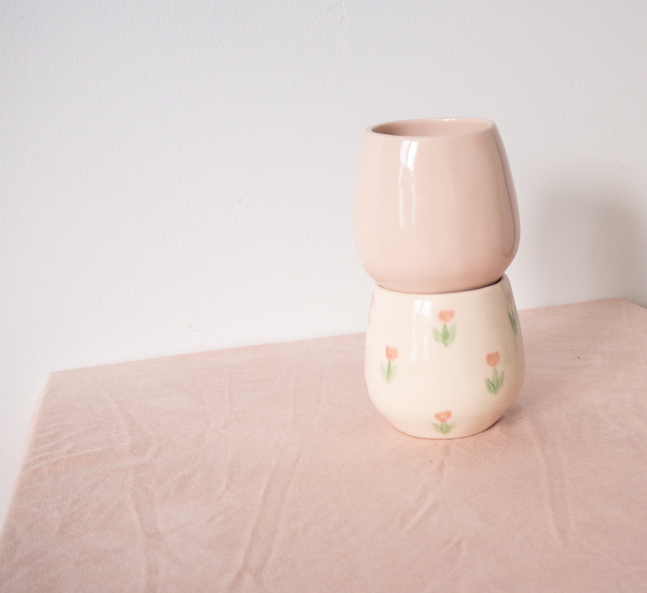 blush wine tumbler