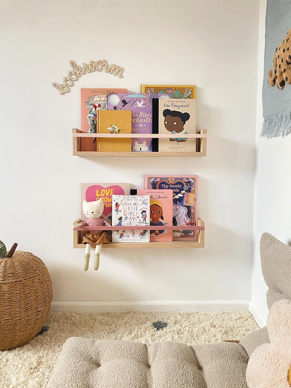 Kids Book Rack Montessori Kids Bookshelf 3-Tier Book Display