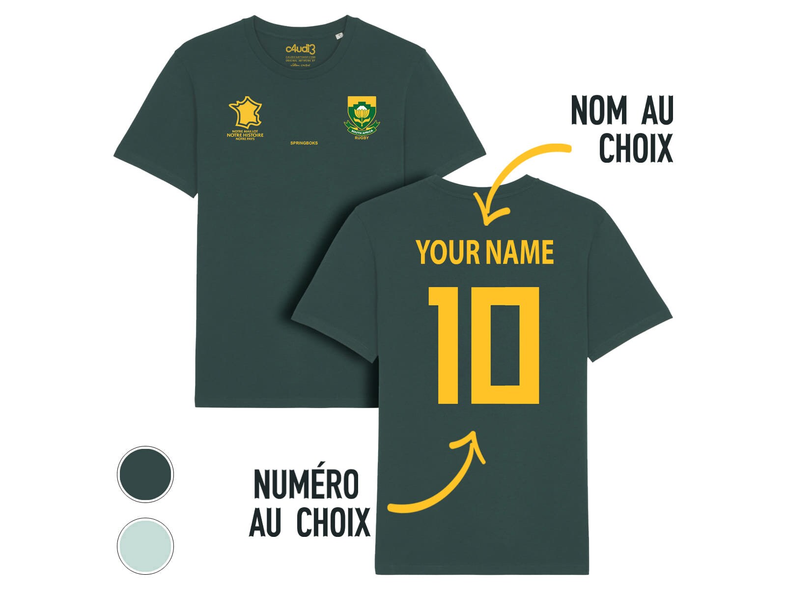 Springboks t shirt Etsy