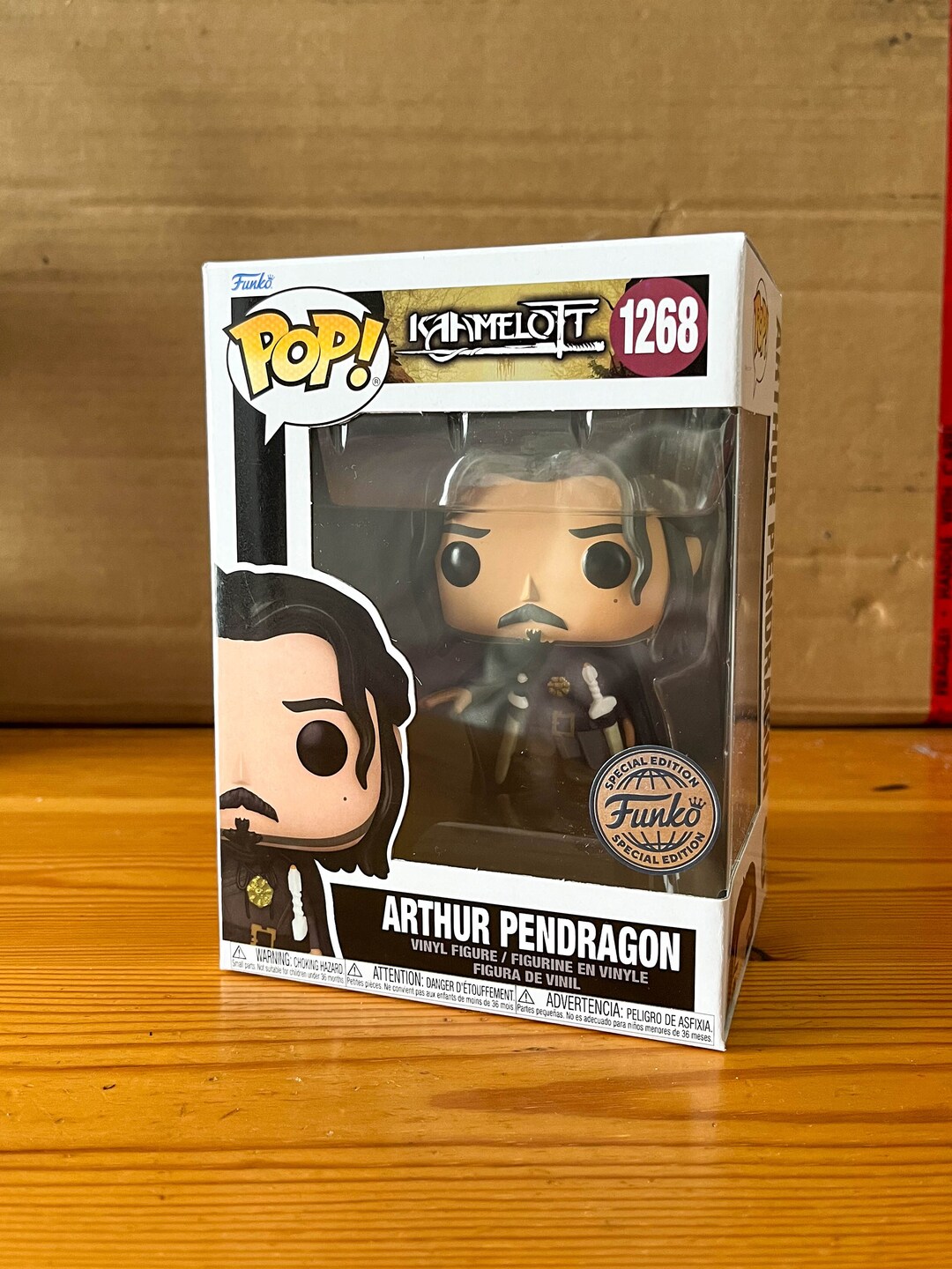 Figurine Funko Pop Kaamelott Arthur Pendragon 1268 Etsy