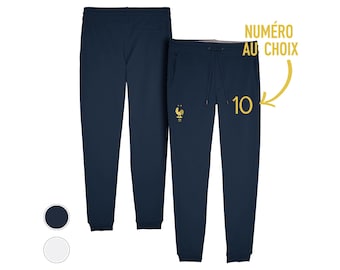 Children's jogging pants French football team 2024 customizable football Mbappe Benzema Griezmann Giroud