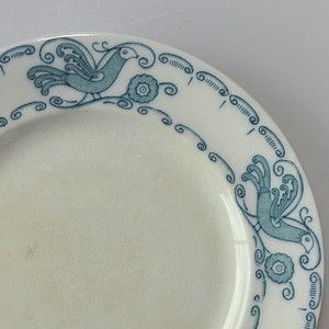 1920s AVIS Collectible Plate GUSTAFSBERG Sweden