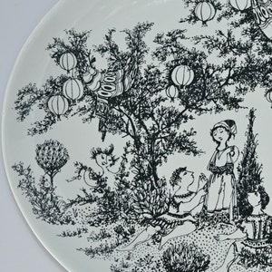 1960s MIDSUMMER NIGHT'S DREAMS Plate Nymolle Denmark | Artist