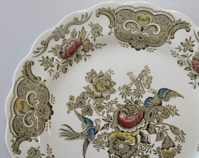 1960s WINDSOR Ridgway Staffordshire Porcelain Plate England Etsy