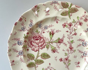 ROSE CHINTZ Johnson Bros Placa Inglaterra