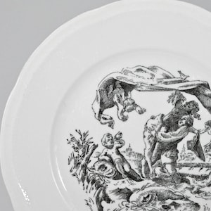 1933rd Hotel Memorabilia Antique Collectible Plate GUSTAFSBERG Sweden