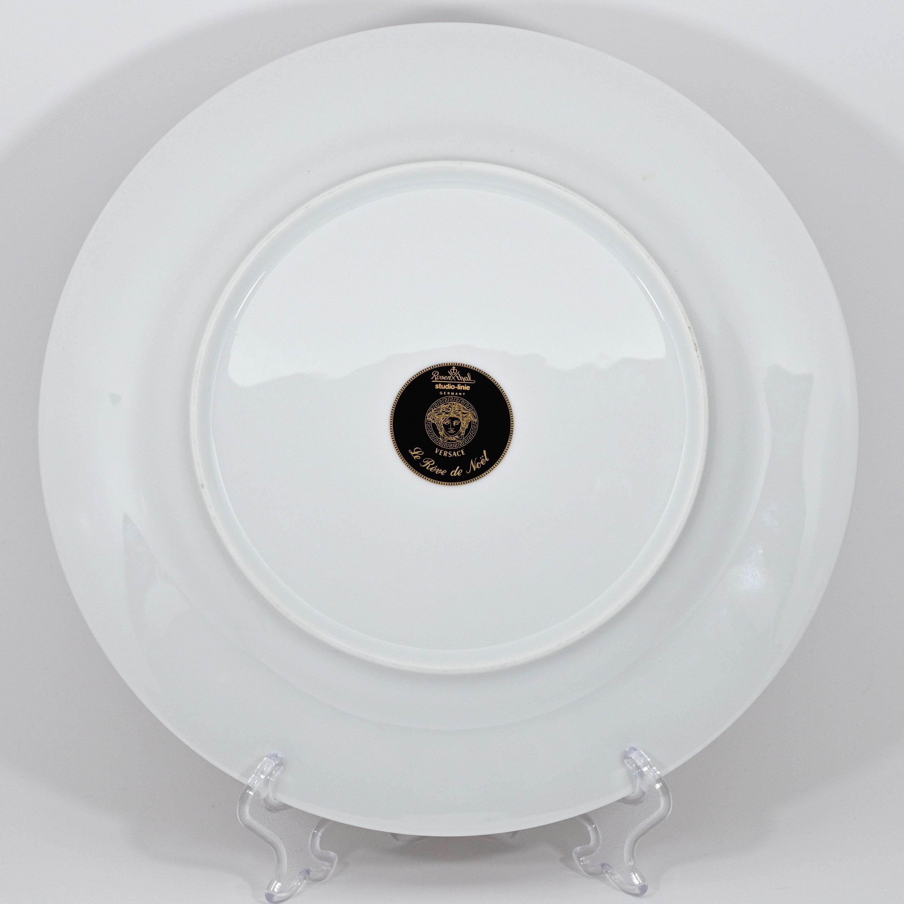 VERSACE Charger Plate ROSENTHAL Germany | Christmas Dream Versace