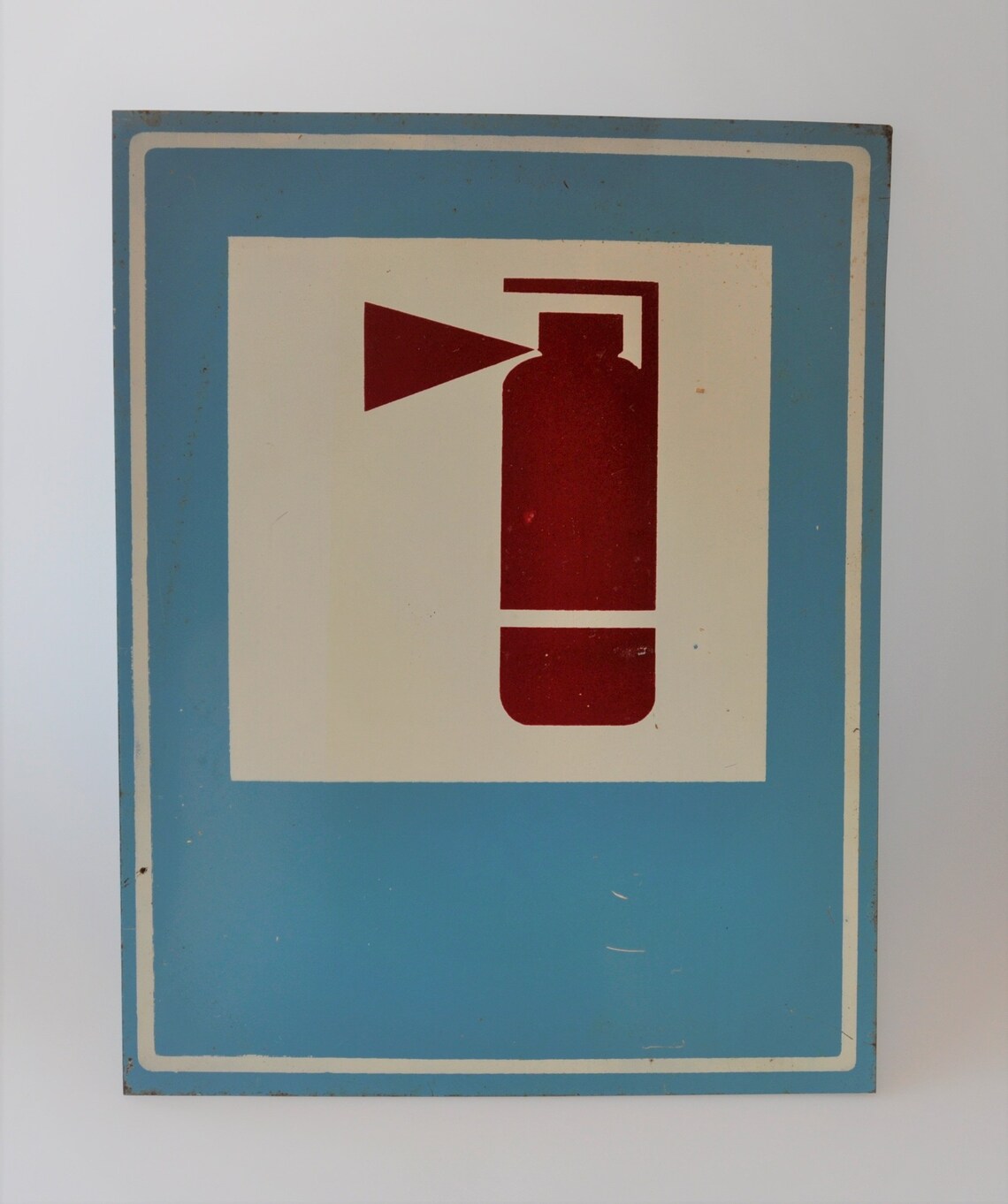 FIRE EXTINGUISHER Vintage Tin Sign / Safety Sign Etsy UK
